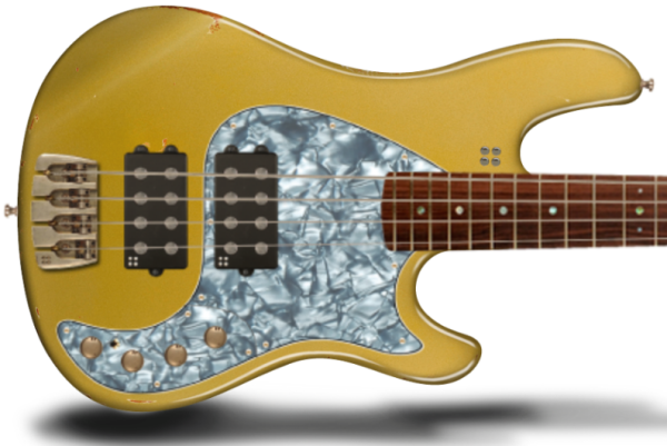 Sandberg California II VM2-4 Pickguard, Blackpearl